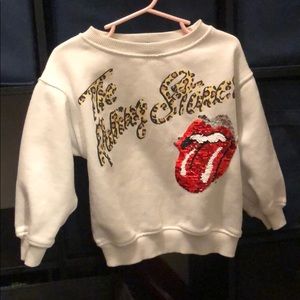 Zara Rolling Stones Sweater